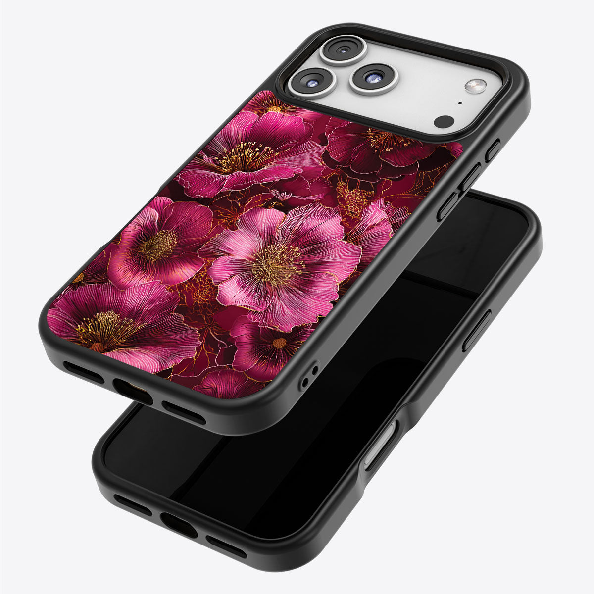 Ruby Flora - iPhone 17 Pro Case #case type_core (magsafe), #case type_core (non magsafe)