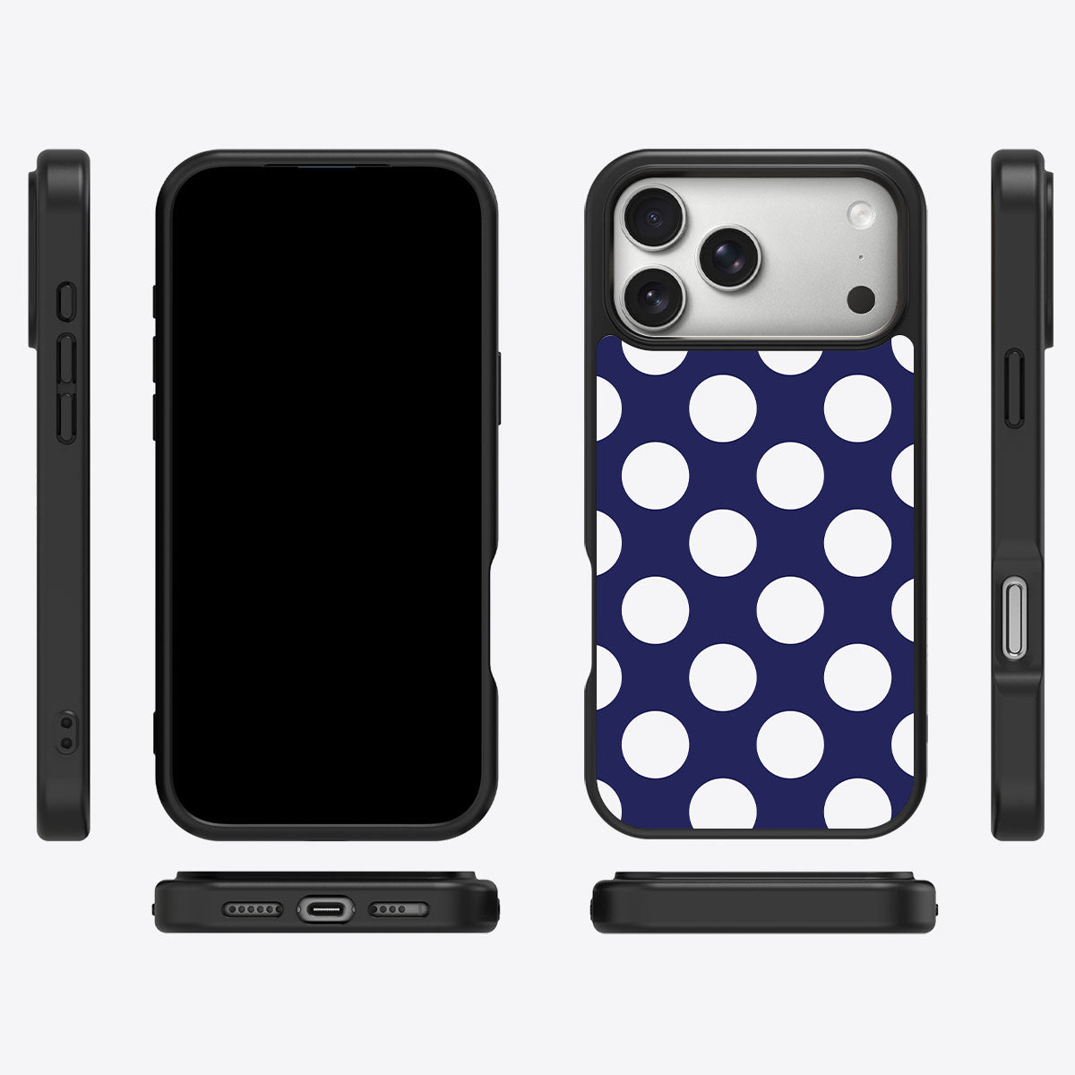 Sighting Moons iPhone 17 Pro case cover – multi-angle view