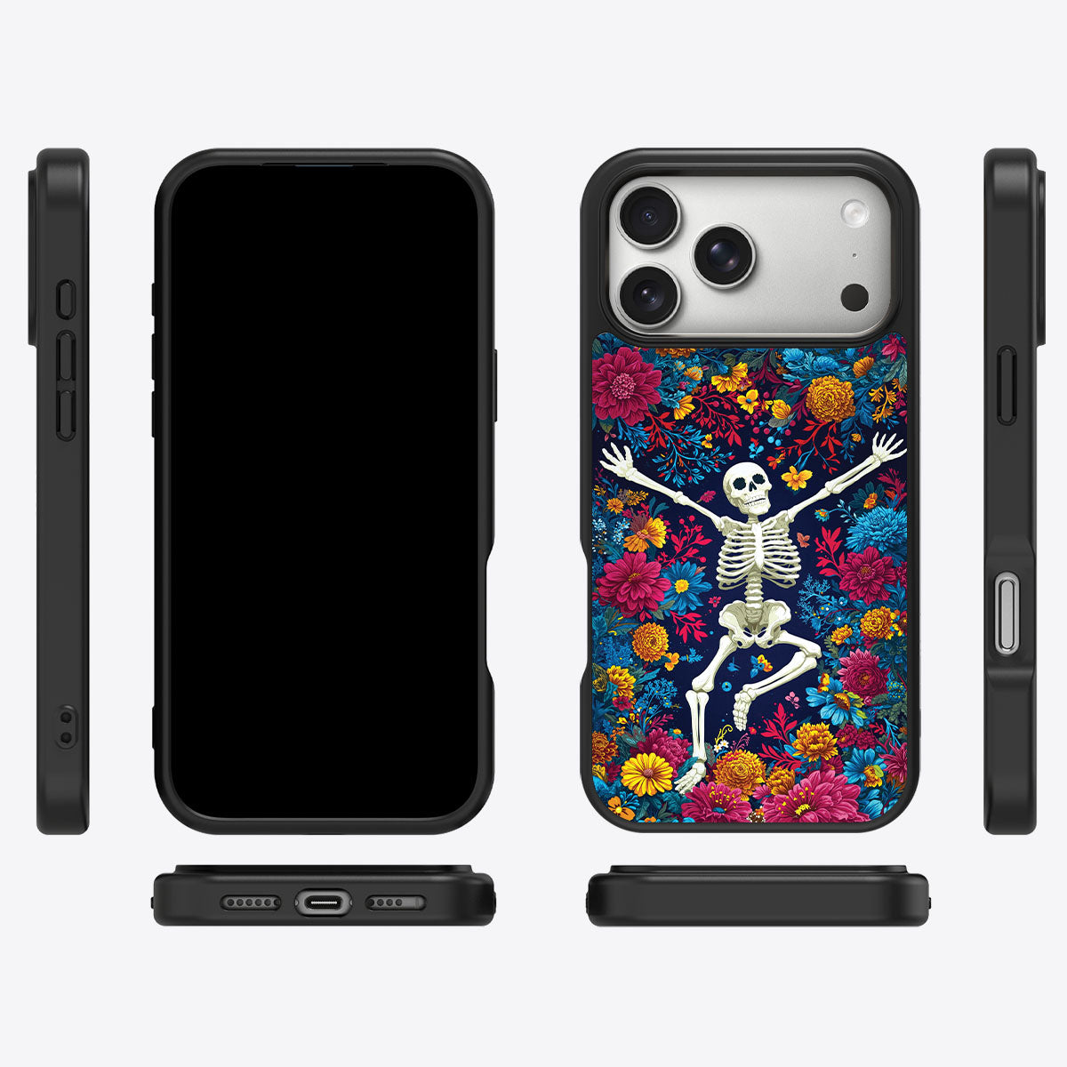 iPhone 17 Pro Case with MagSafe – Skeleton Garden