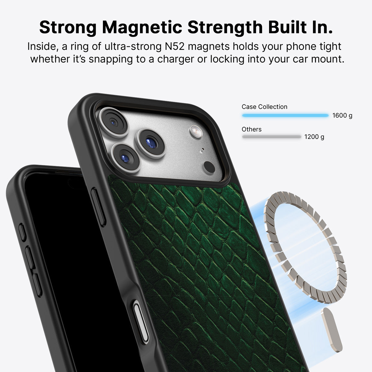 iPhone 17 Pro Case with MagSafe – Slytherin Senses