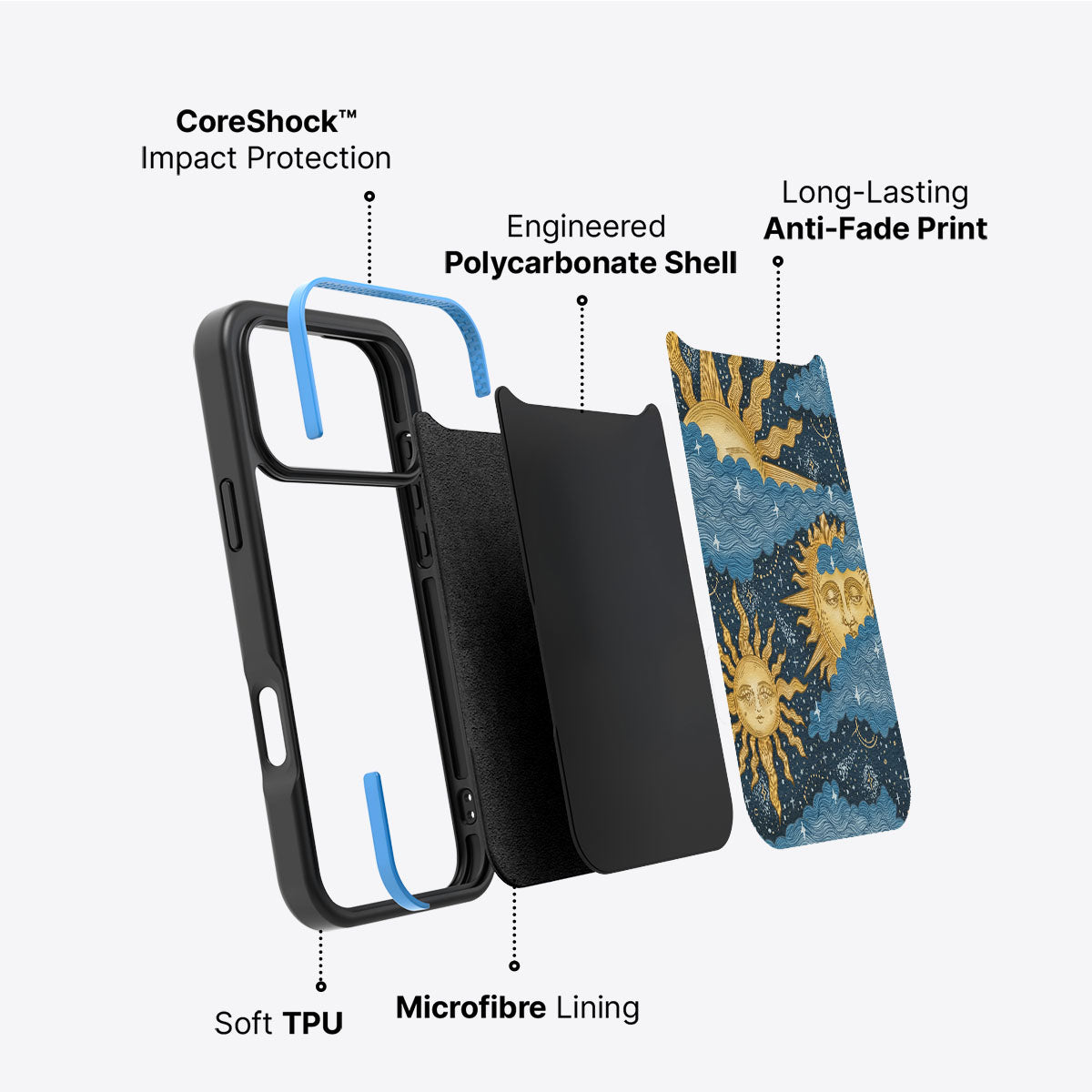 Solar Play - iPhone 17 Pro Case, #case type_core (non magsafe)