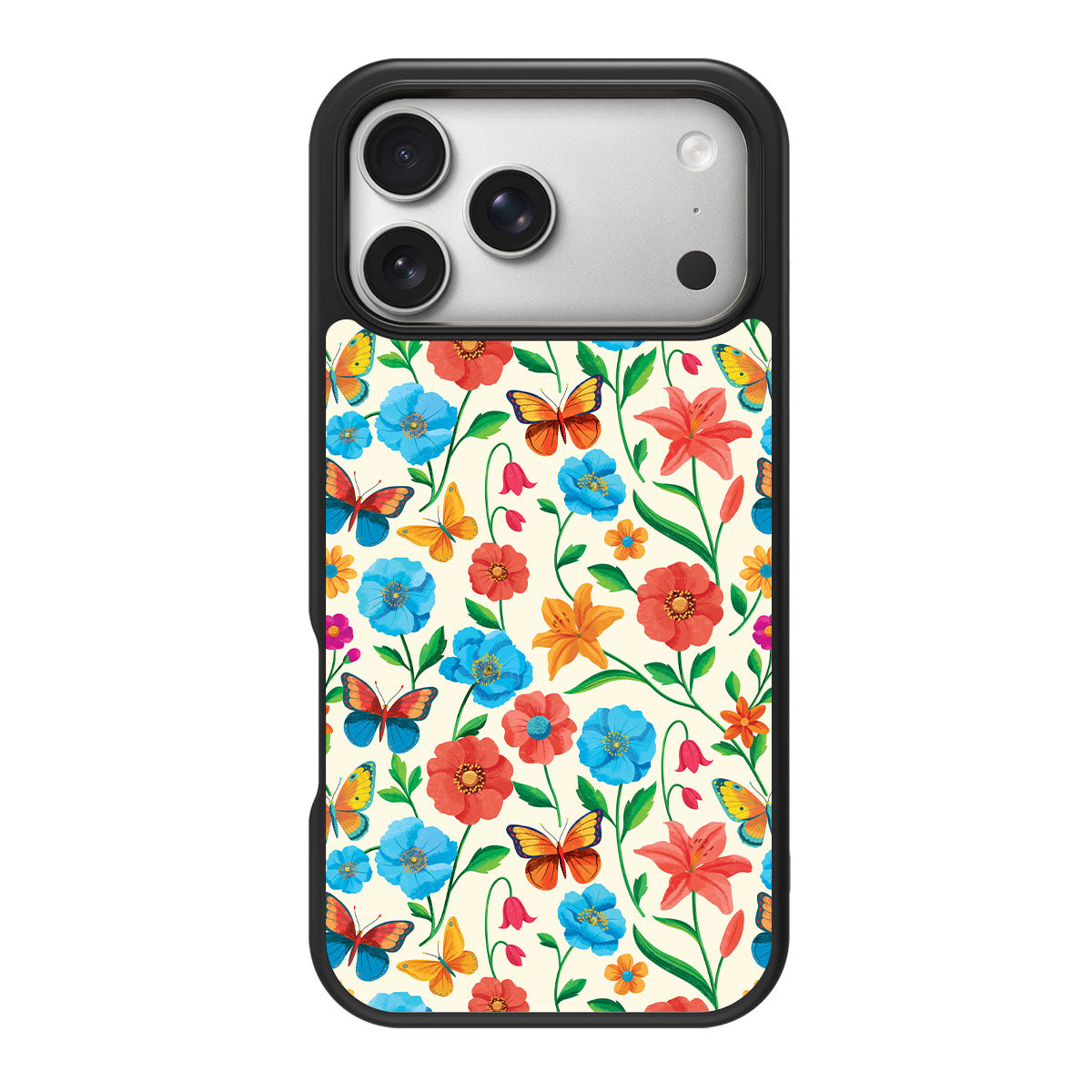Floral iPhone 17 Pro Case – Spring Garden