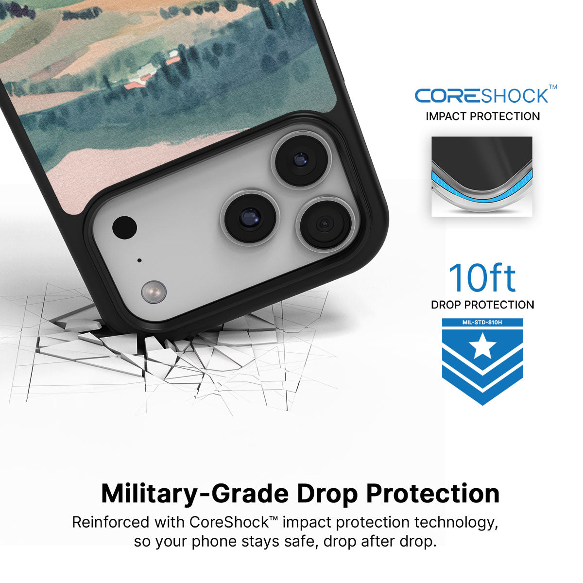 Tuscan Holiday - iPhone 17 Pro Case #case type_core (magsafe), #case type_core (non magsafe)