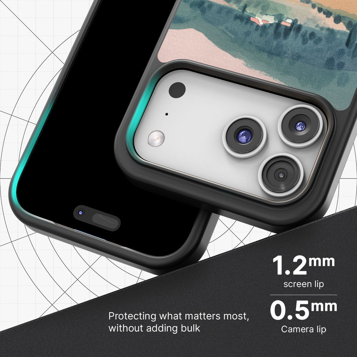 Tuscan Holiday - iPhone 17 Pro Case #case type_core (magsafe), #case type_core (non magsafe)