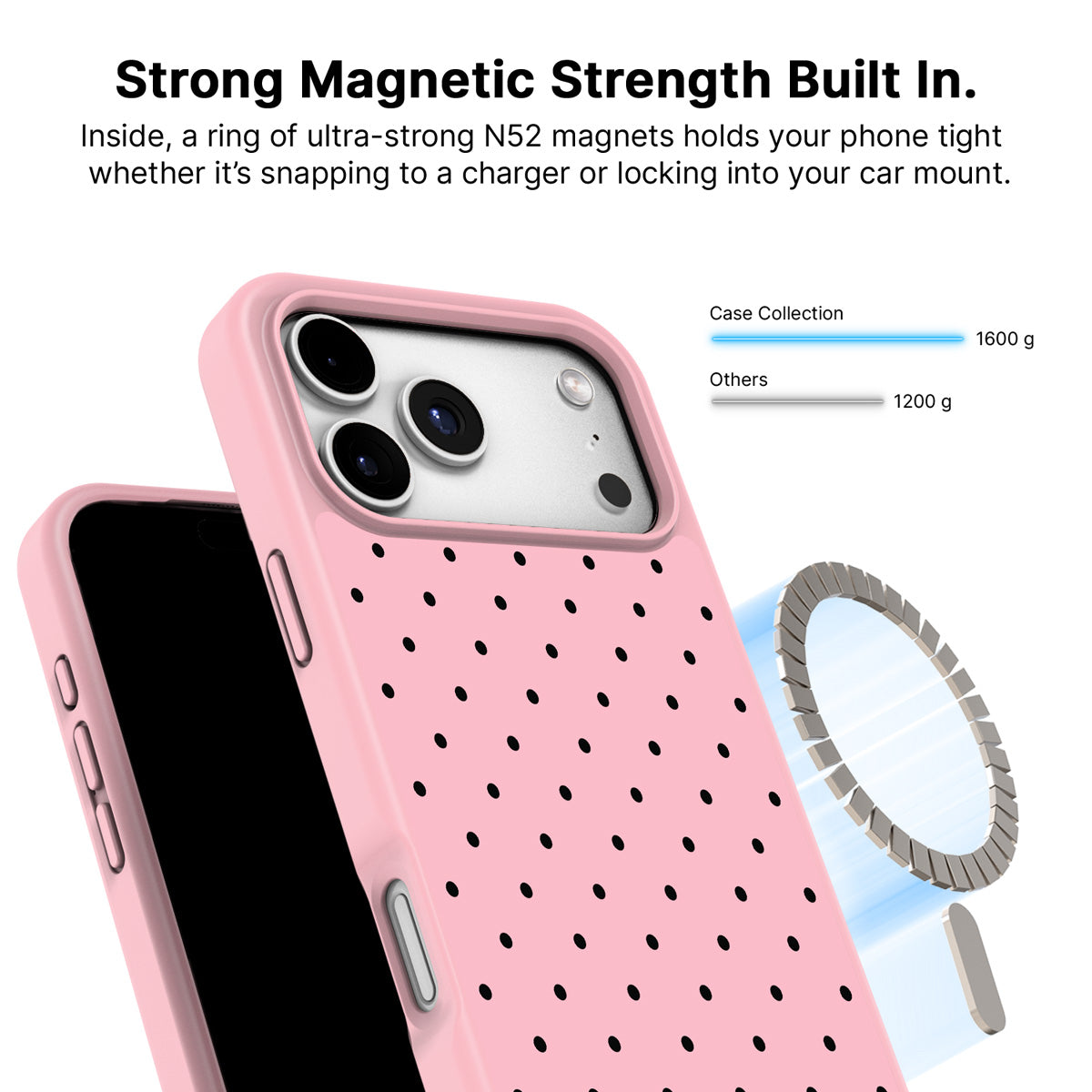 iPhone 17 Pro MagSafe case – Veloria design