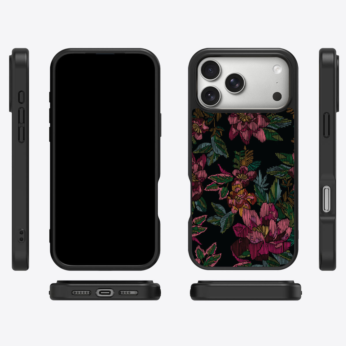 Woven Blooms - iPhone 17 Pro Case #case type_core (magsafe), #case type_core (non magsafe)