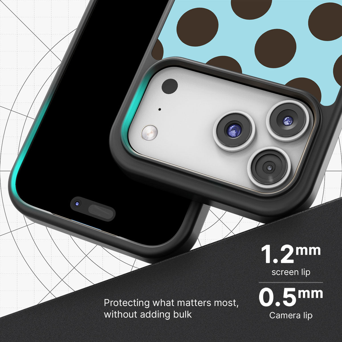 Blue Mocha - iPhone 17 Pro Max Case #case type_core (magsafe), #case type_core (non magsafe)