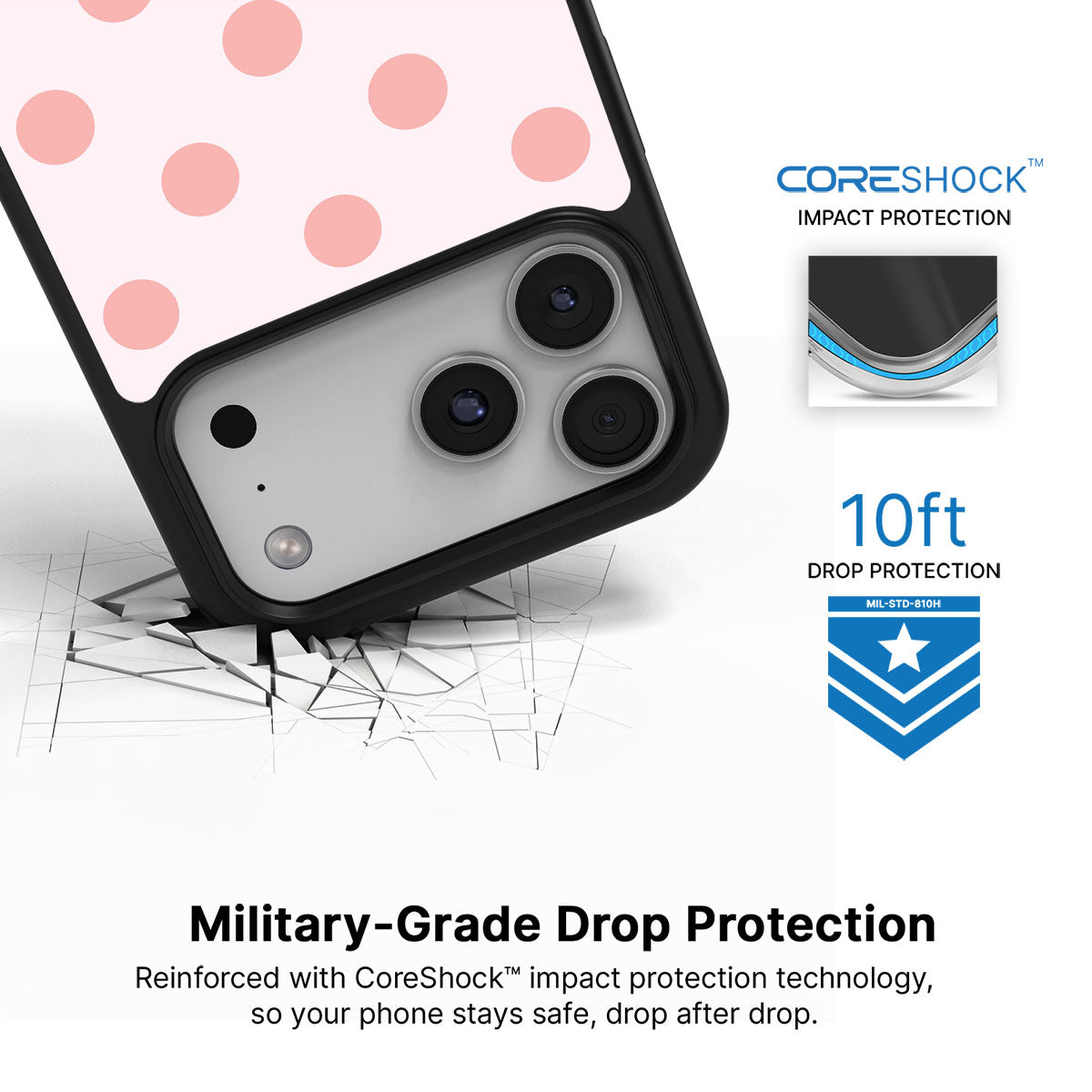 Blush Pearl - iPhone 17 Pro Max Case #case type_core (magsafe), #case type_core (non magsafe)