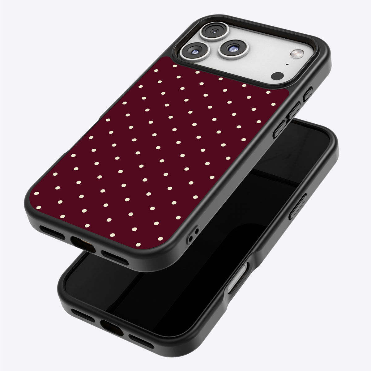 Burgundy Bloom - iPhone 17 Pro Max Case #case type_core (magsafe), #case type_core (non magsafe)