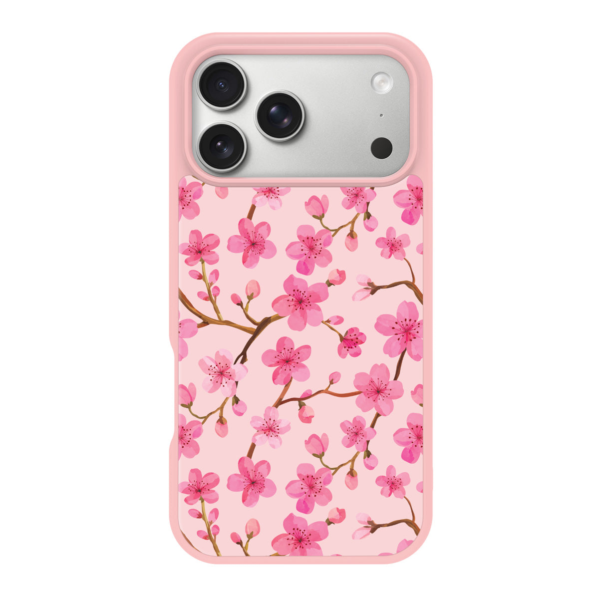 Cherry Blossom design back view – iPhone 17 Pro Max case