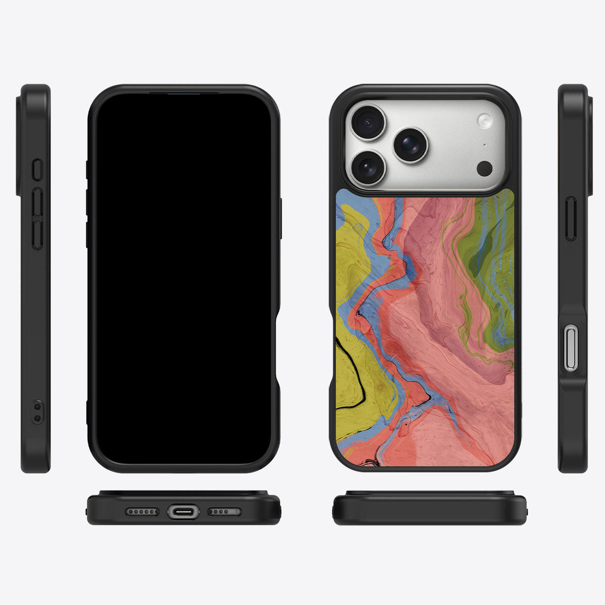 Coloured Rivers - iPhone 17 Pro Max Case, #case type_core (magsafe), #case type_core (non magsafe)