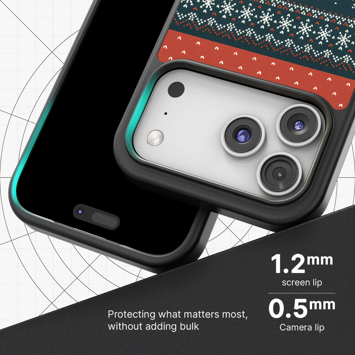 Cozy Christmas - iPhone 17 Pro Max Case #case type_core (magsafe), #case type_core (non magsafe)