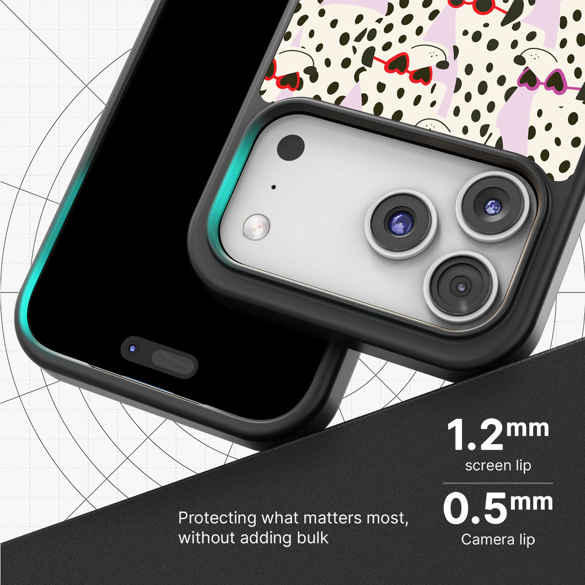 Dalmatian Dog - iPhone 17 Pro Max Case #case type_core (magsafe), #case type_core (non magsafe)