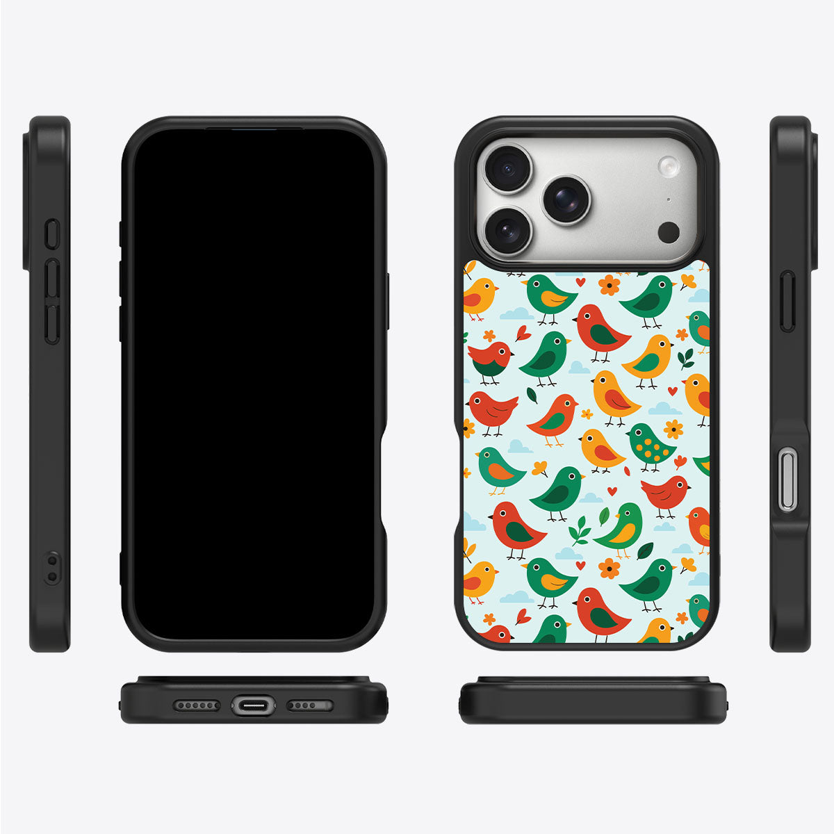 Feathered Friends - iPhone 17 Pro Max Case #case type_core (magsafe), #case type_core (non magsafe)
