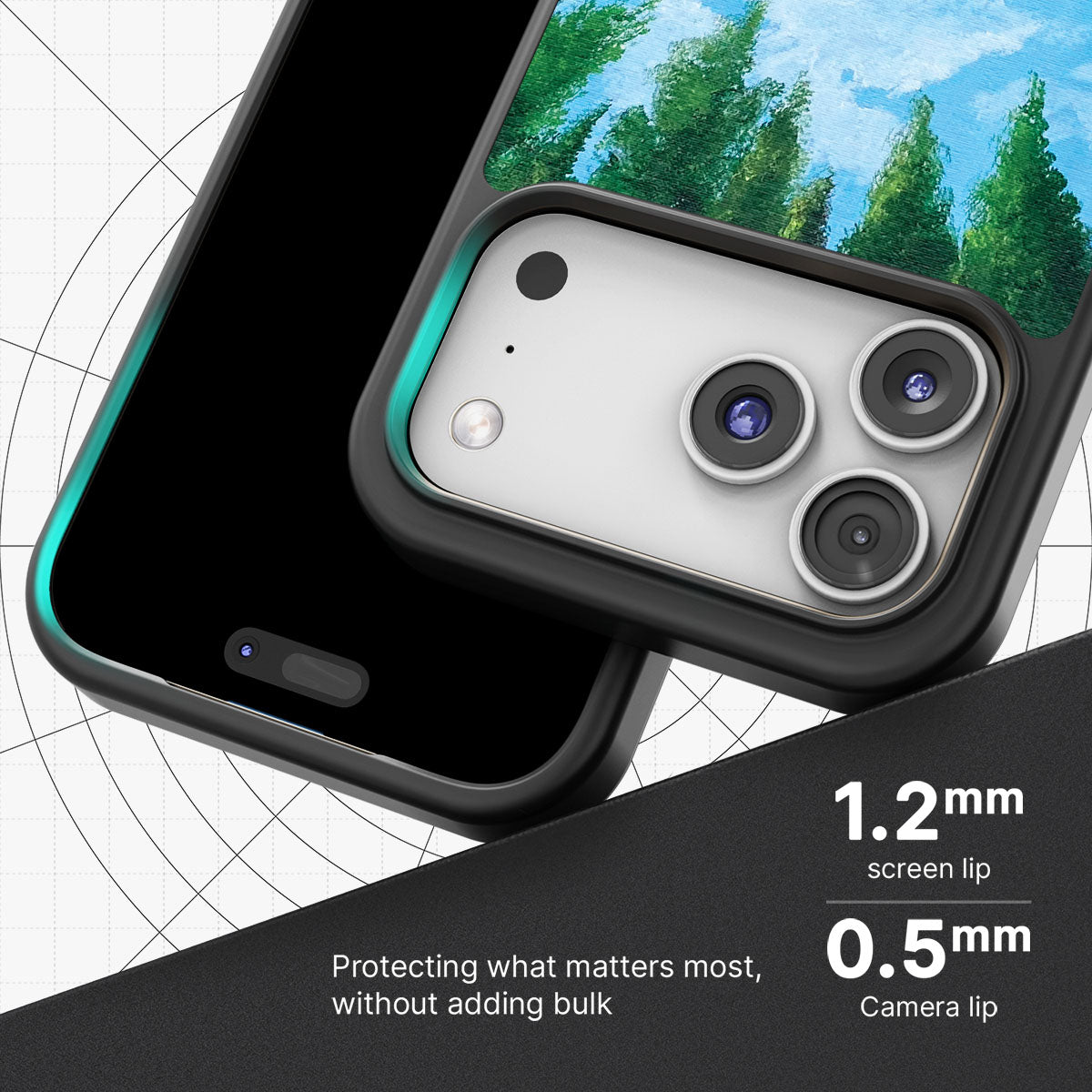 Forest Bathing - iPhone 17 Pro Max Case #case type_core (magsafe), #case type_core (non magsafe)