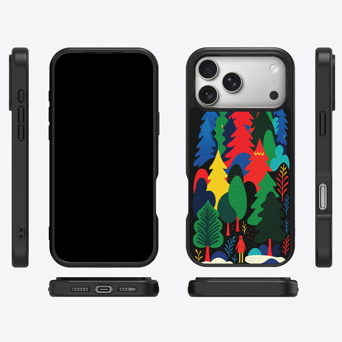 Forest Festivities - iPhone 17 Pro Max Case #case type_core (magsafe), #case type_core (non magsafe)