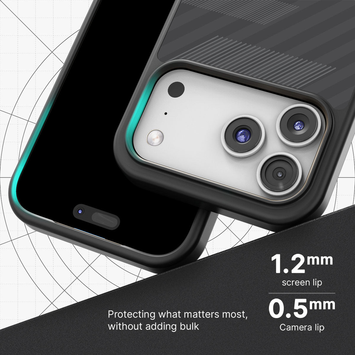 Gray Twill Play - iPhone 17 Pro Max Case #case type_core (magsafe), #case type_core (non magsafe)