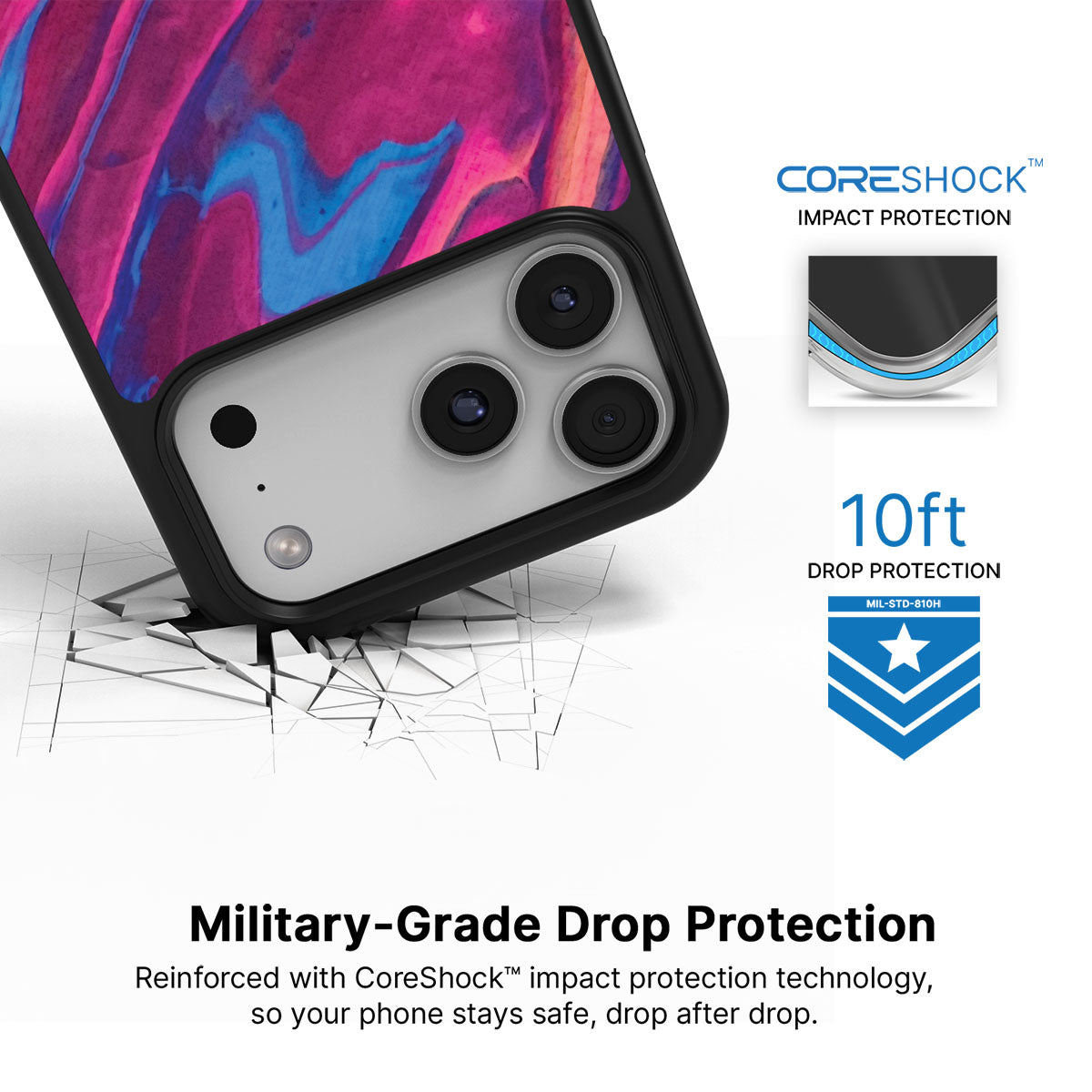 Luminous Lava - iPhone 17 Pro Max Case, #case type_core (magsafe), #case type_core (non magsafe)