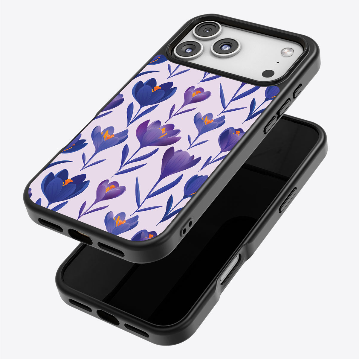 Midnight Crocus - iPhone 17 Pro Max Case #case type_core (magsafe), #case type_core (non magsafe)
