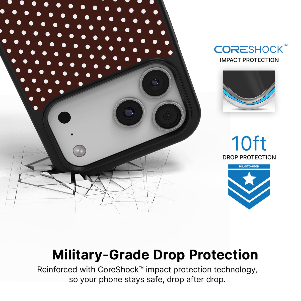 Milk Chocolate - iPhone 17 Pro Max Case #case type_core (magsafe), #case type_core (non magsafe)