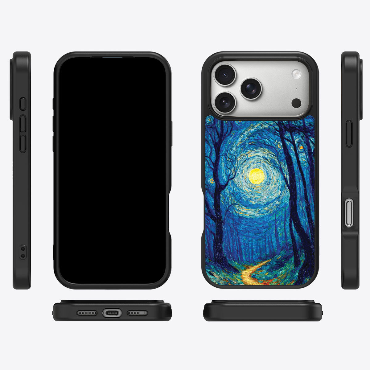 Moonlit Forest - iPhone 17 Pro Max Case