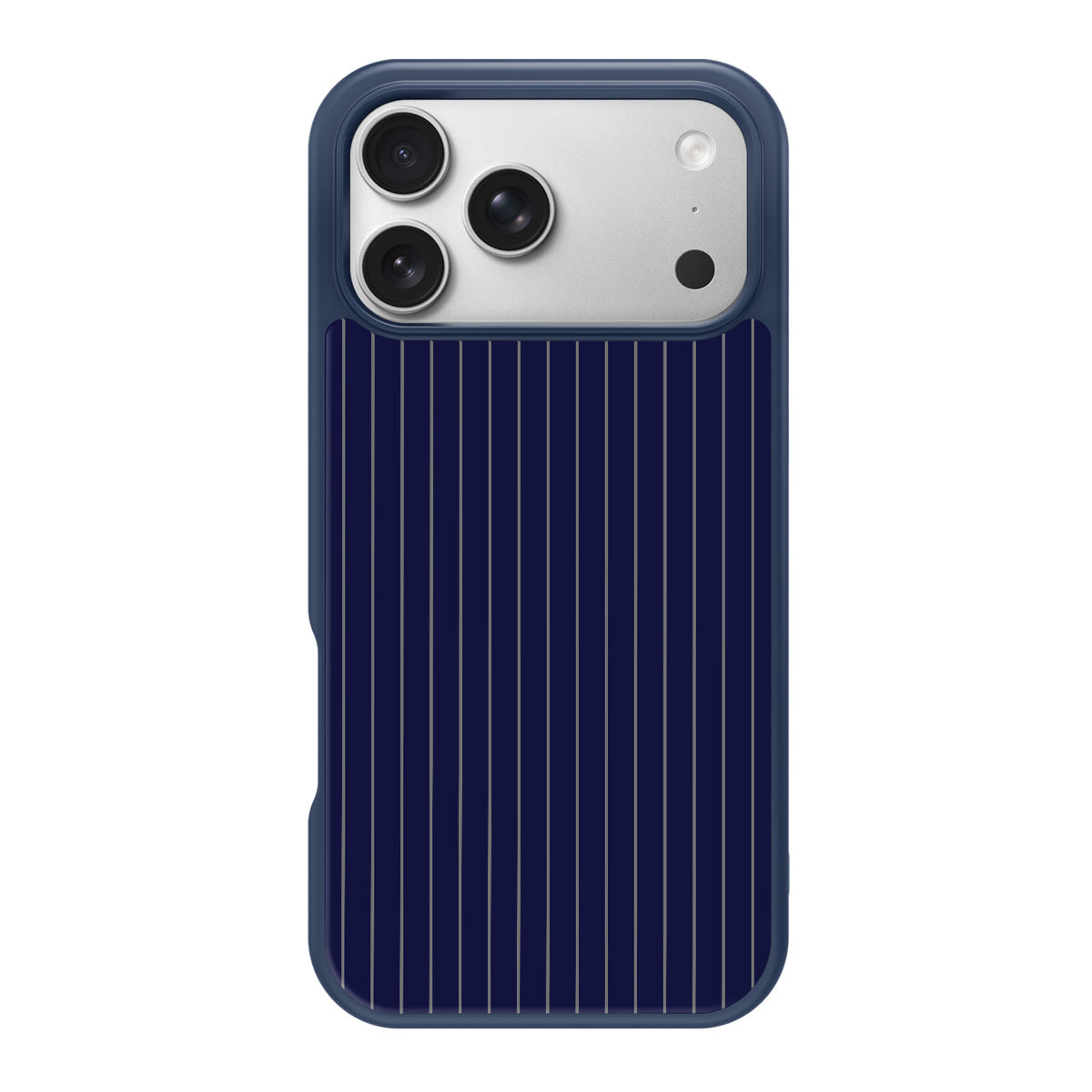 Navy Suits design back view – iPhone 17 Pro Max case