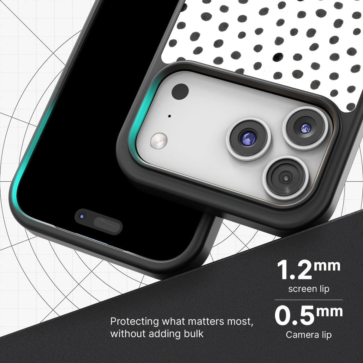 Polka Play - iPhone 17 Pro Max Case #case type_core (magsafe), #case type_core (non magsafe)