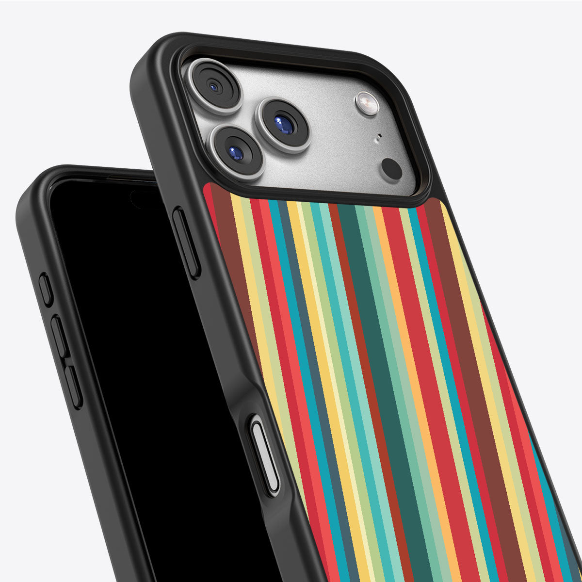 Retro Stripes - iPhone 17 Pro Max Case #case type_core (non magsafe)