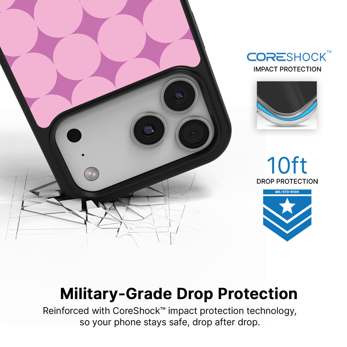 Rose Garden - iPhone 17 Pro Max Case #case type_core (magsafe), #case type_core (non magsafe)