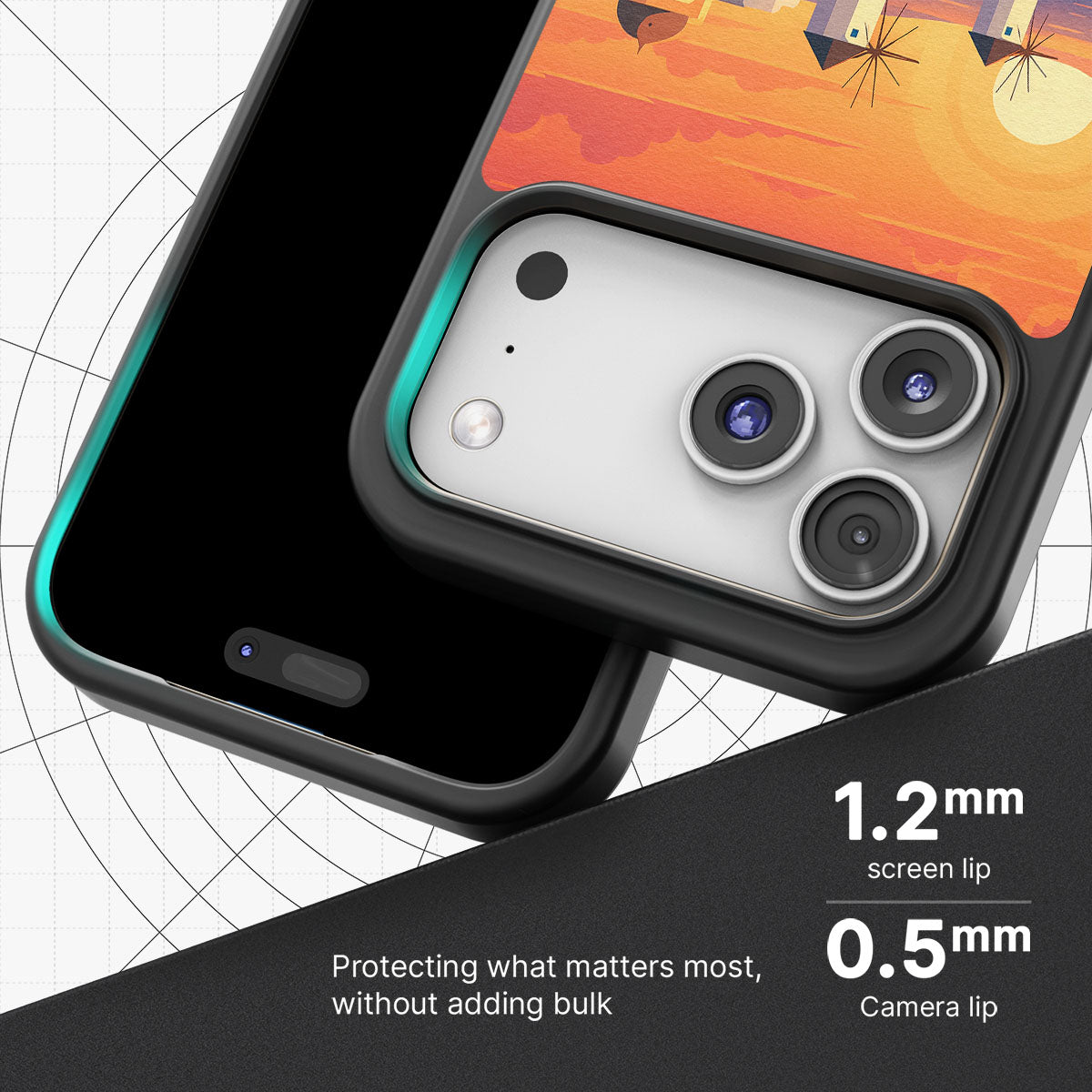 Santorini - iPhone 17 Pro Max Case #case type_core (magsafe), #case type_core (non magsafe)