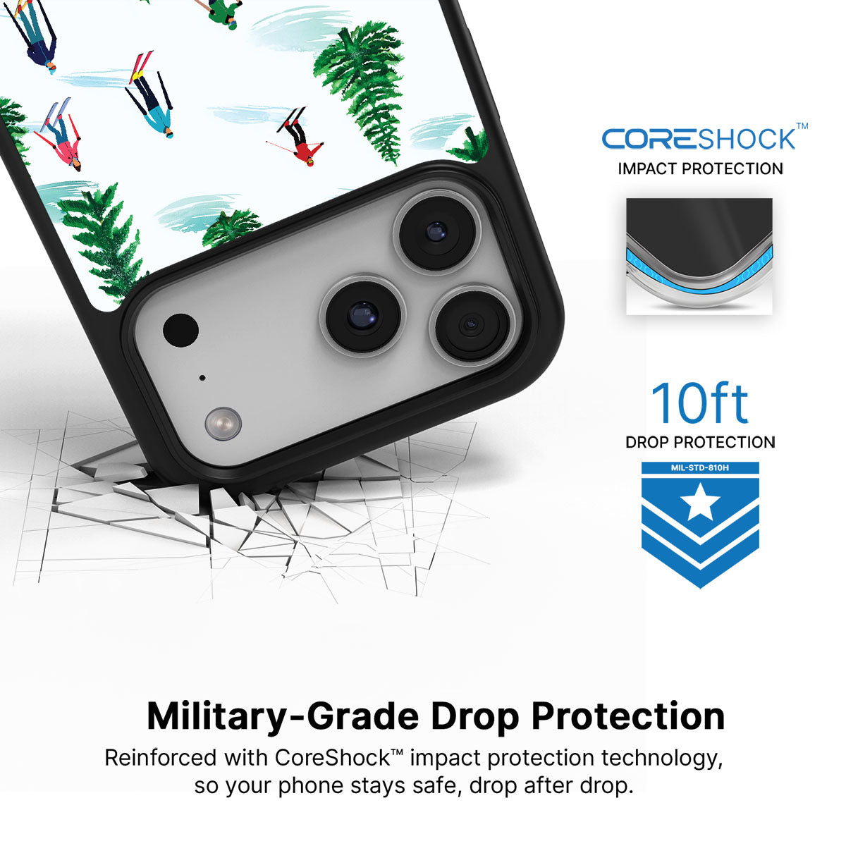 Ski Club - iPhone 17 Pro Max Case #case type_core (magsafe), #case type_core (non magsafe)