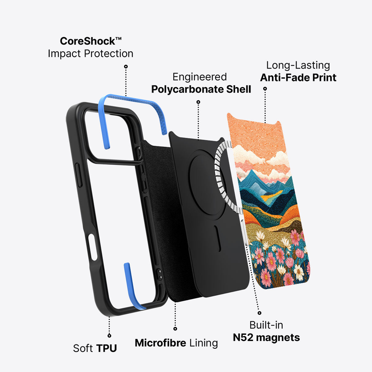 Soft Horizon - iPhone 17 Pro Max Case