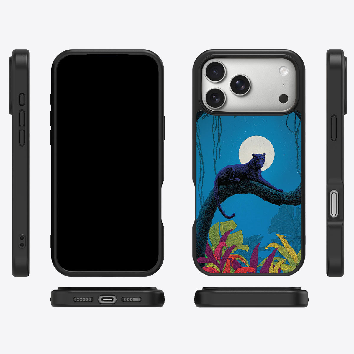 Tropic Panther - iPhone 17 Pro Max Case