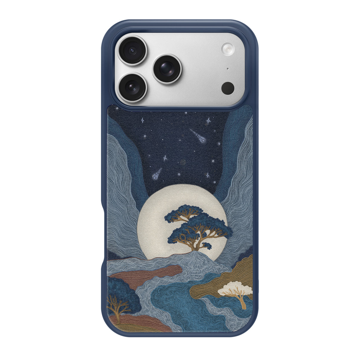 Aura Farming design back view – iPhone 18 Pro case
