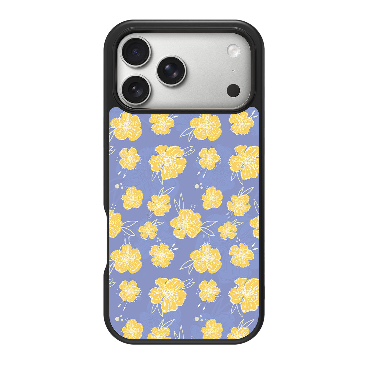 Blooming Spring design back view – iPhone 18 Pro case