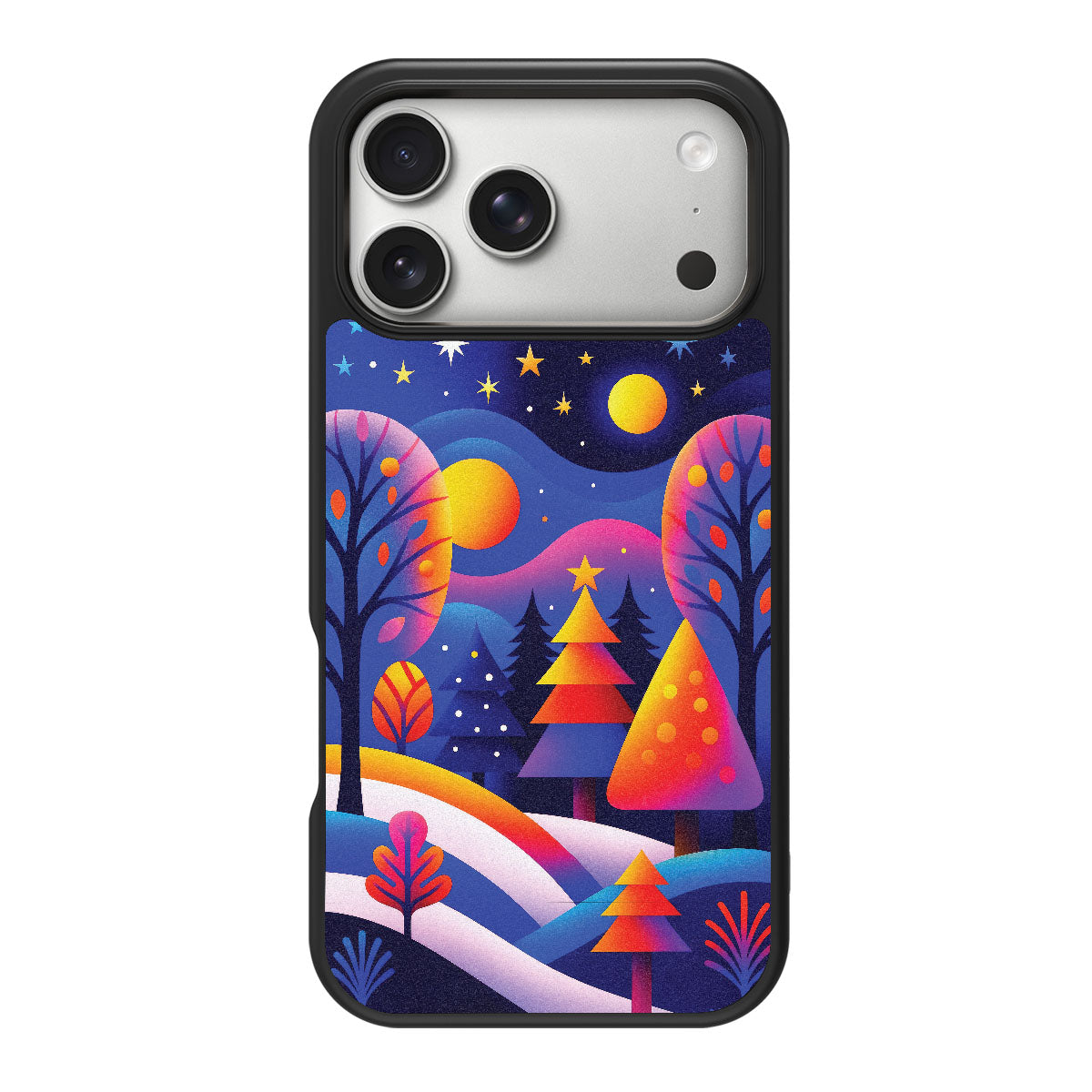 Luminous Joy design back view – iPhone 18 Pro case