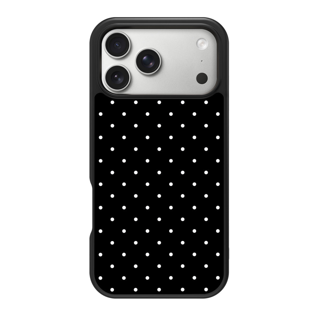 Midnight Confetti design back view – iPhone 18 Pro case
