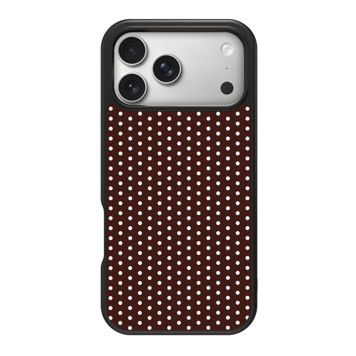 Milk Chocolate design back view – iPhone 18 Pro case