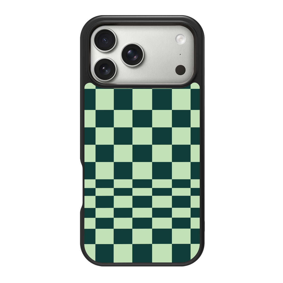 Mint Matrix design back view – iPhone 18 Pro case