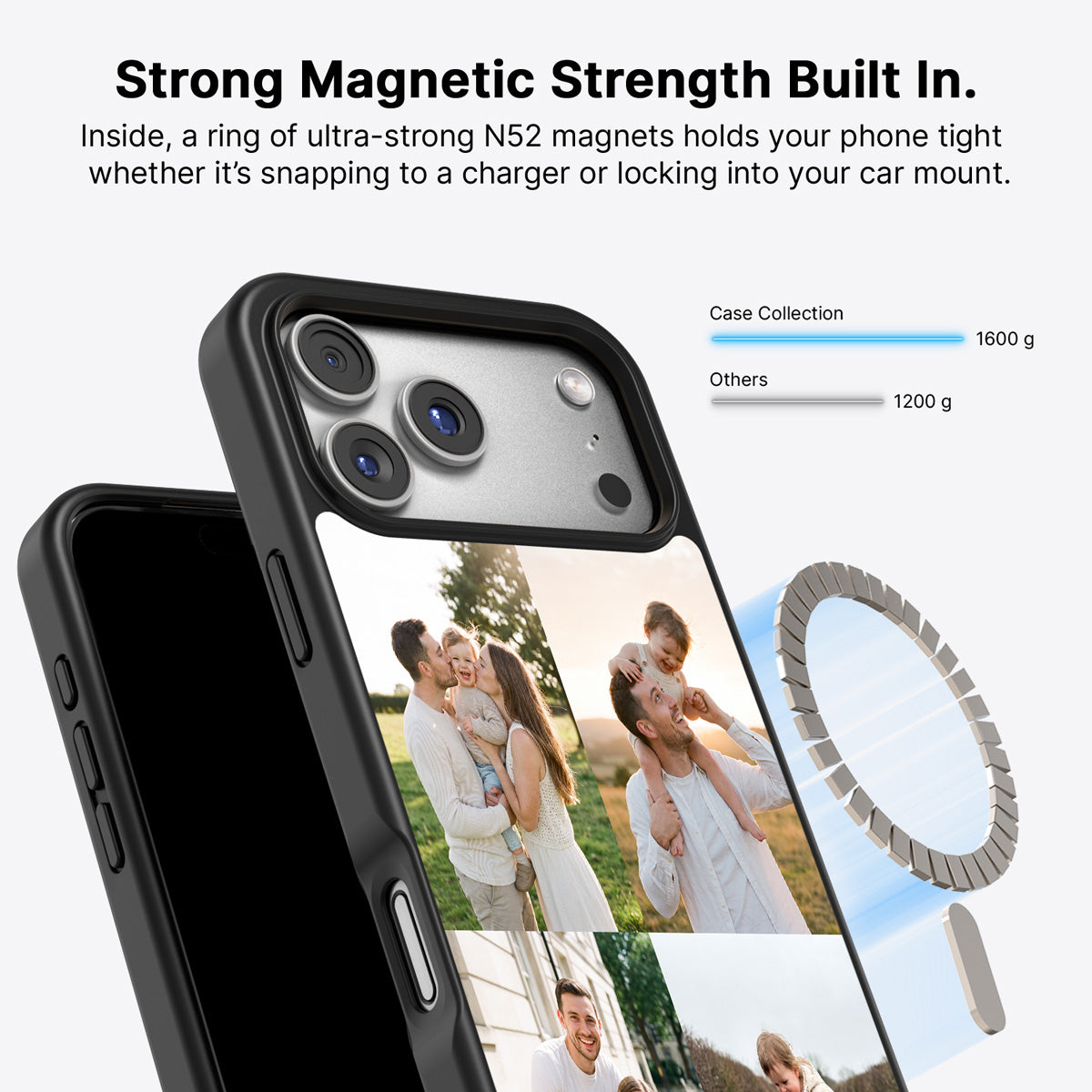 iPhone 18 Pro MagSafe case – personalised photo collage