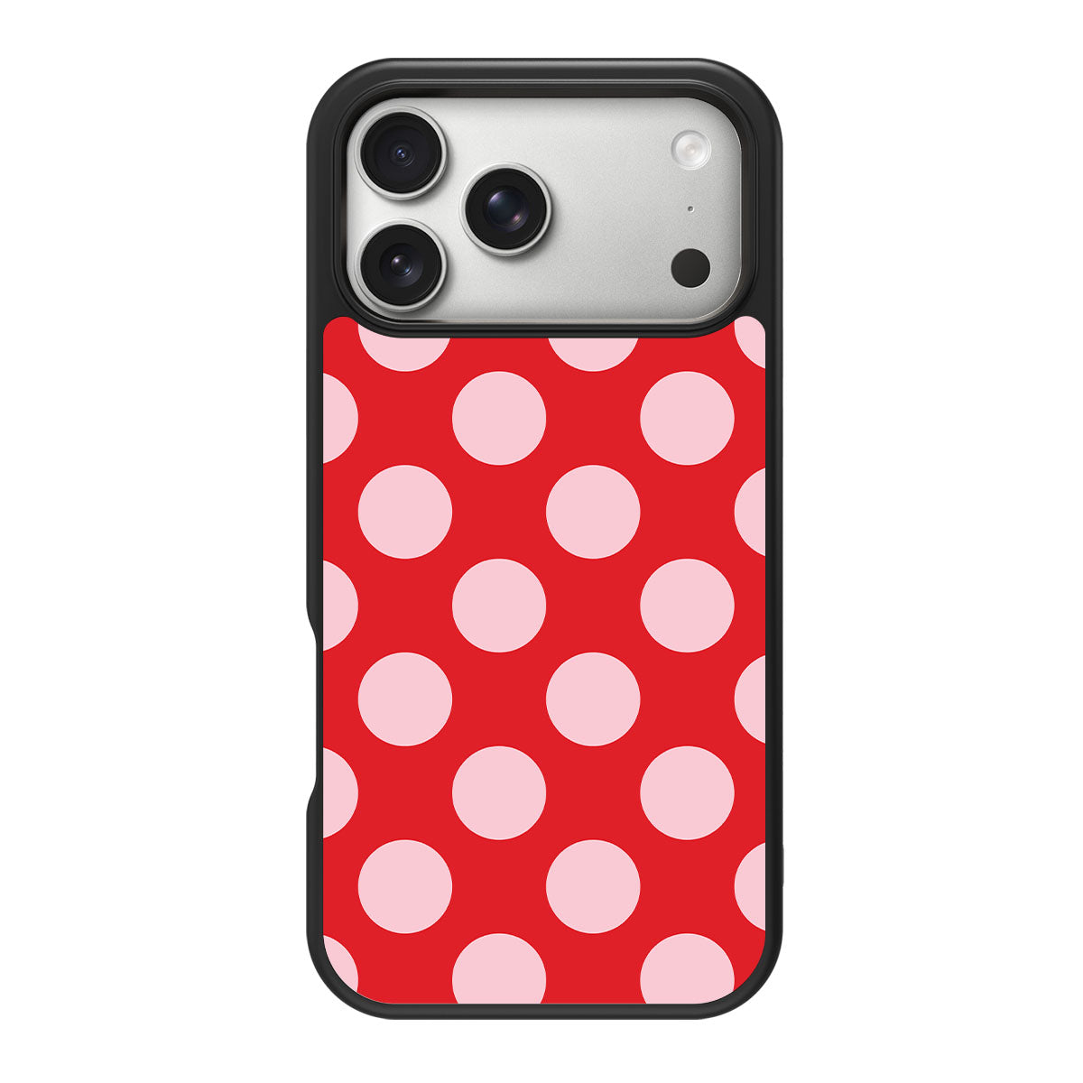 Rouge Blush design back view – iPhone 18 Pro case