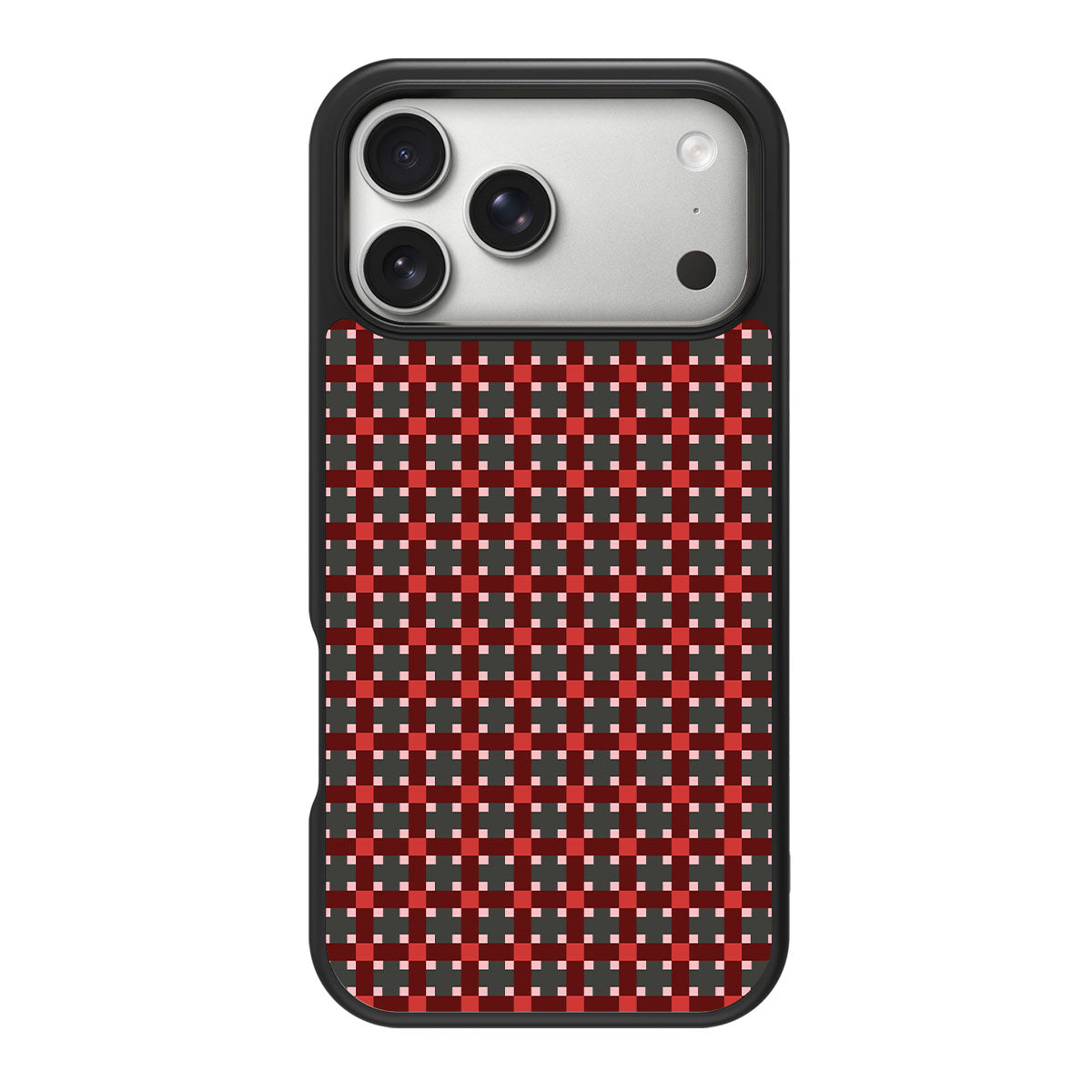 Sea of Rubies design back view – iPhone 18 Pro case