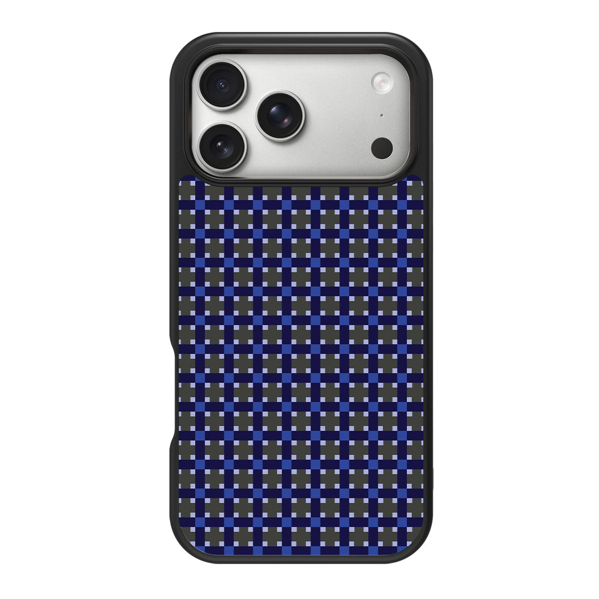 Sea of Sapphires design back view – iPhone 18 Pro case