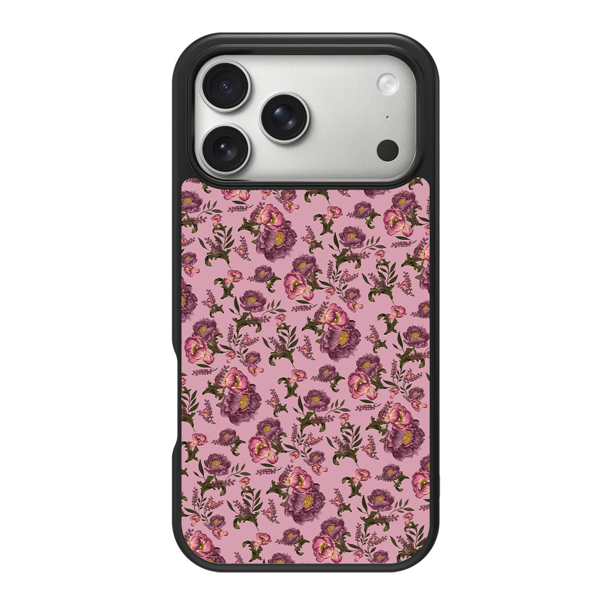 Vintage Garden design back view – iPhone 18 Pro case