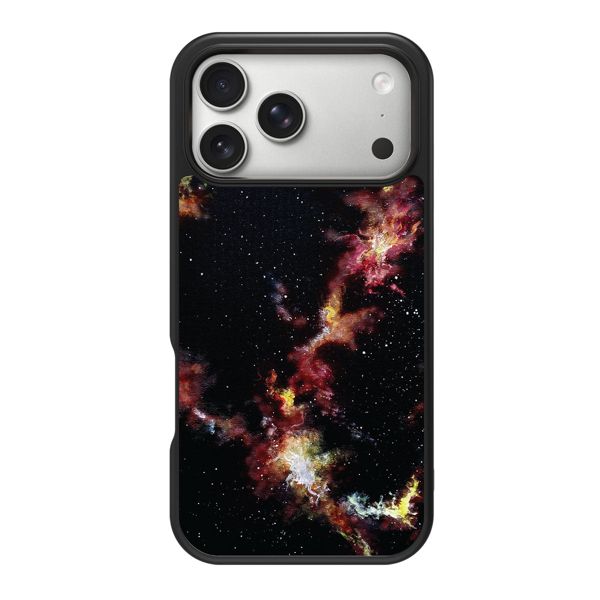 Cosmic Flare design back view – iPhone 18 Pro Max case