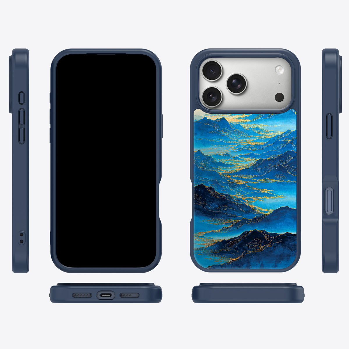 Ethereal Dawn MagSafe case cover – multi-angle view