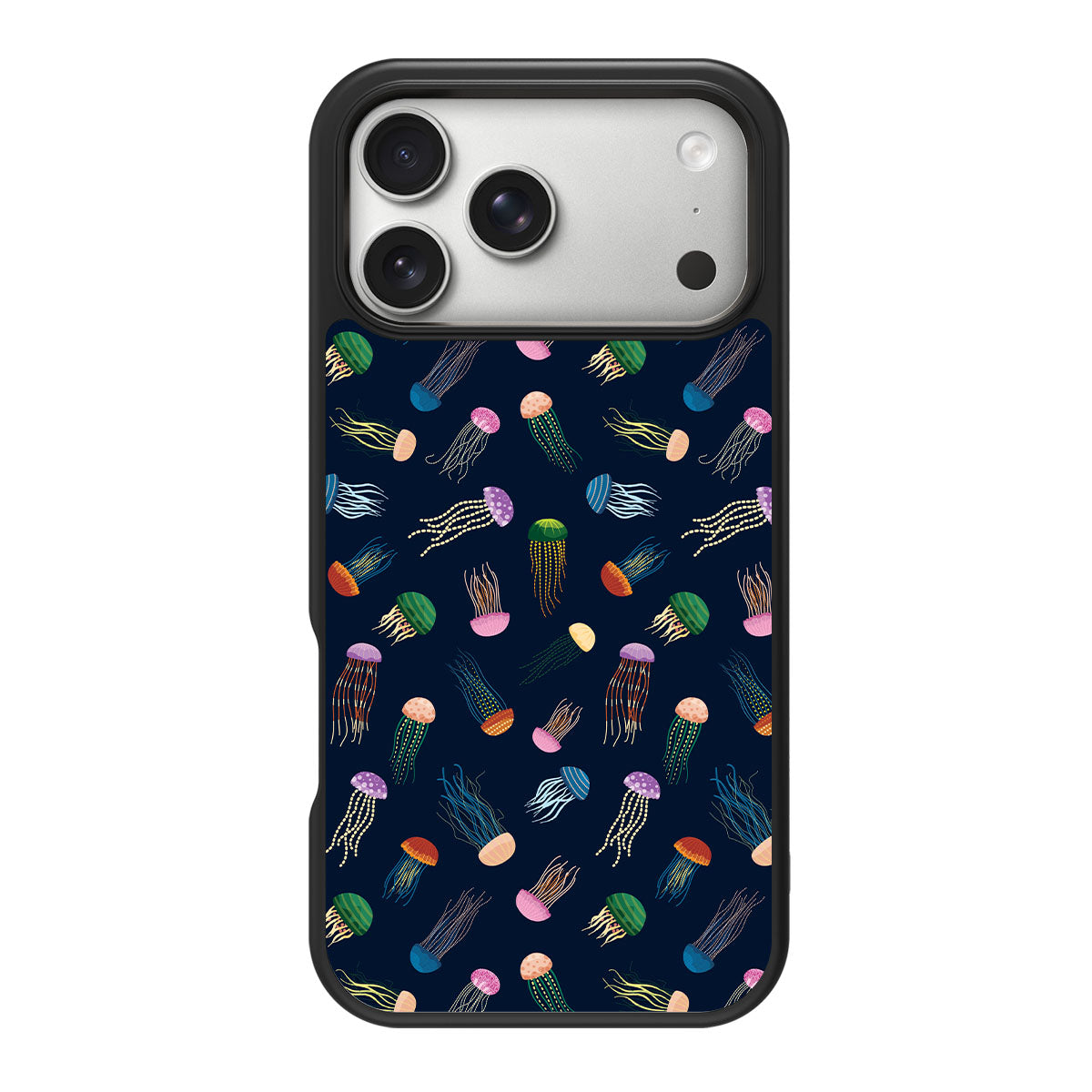 Jellyfish design back view – iPhone 18 Pro Max case