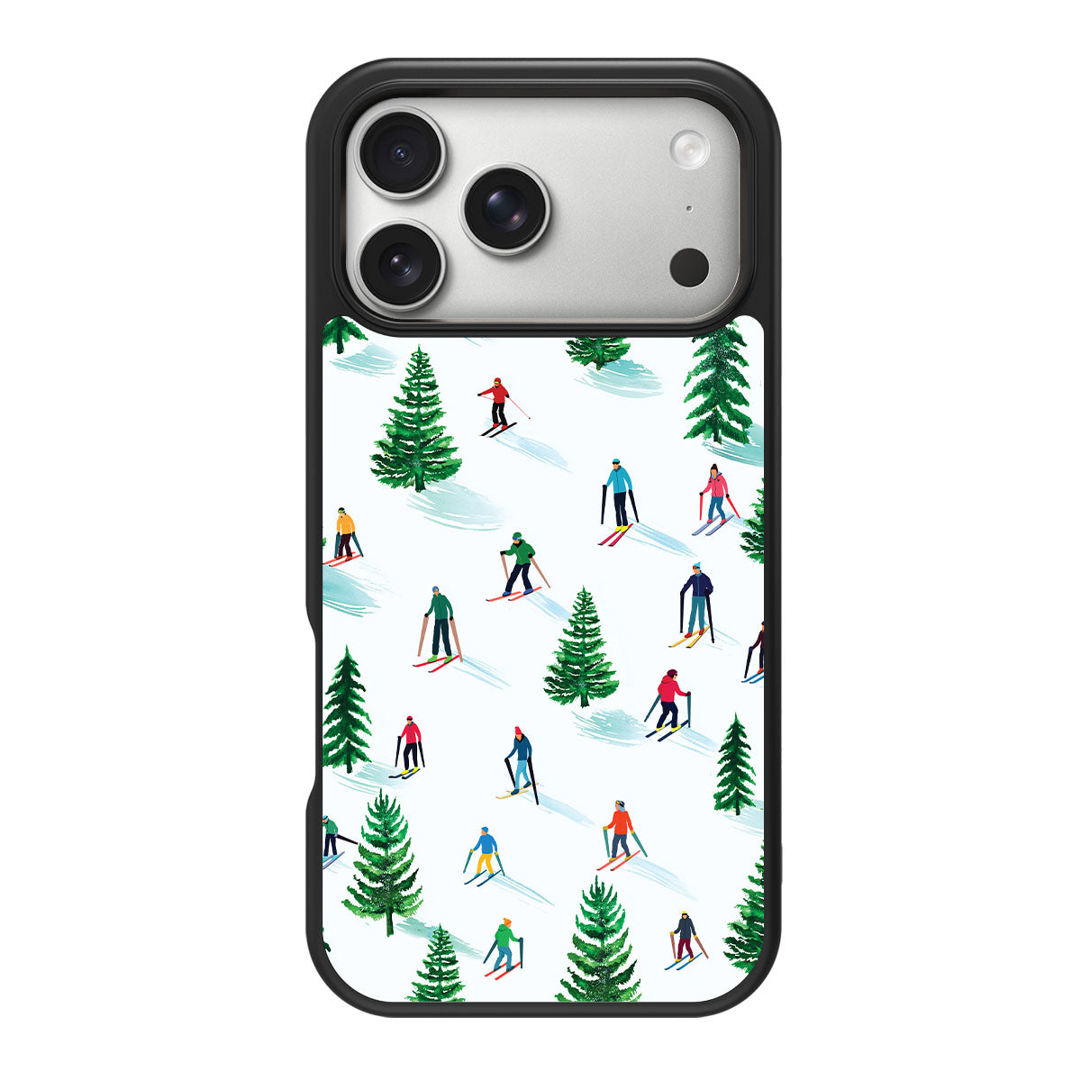 Ski Club design back view – iPhone 18 Pro Max case