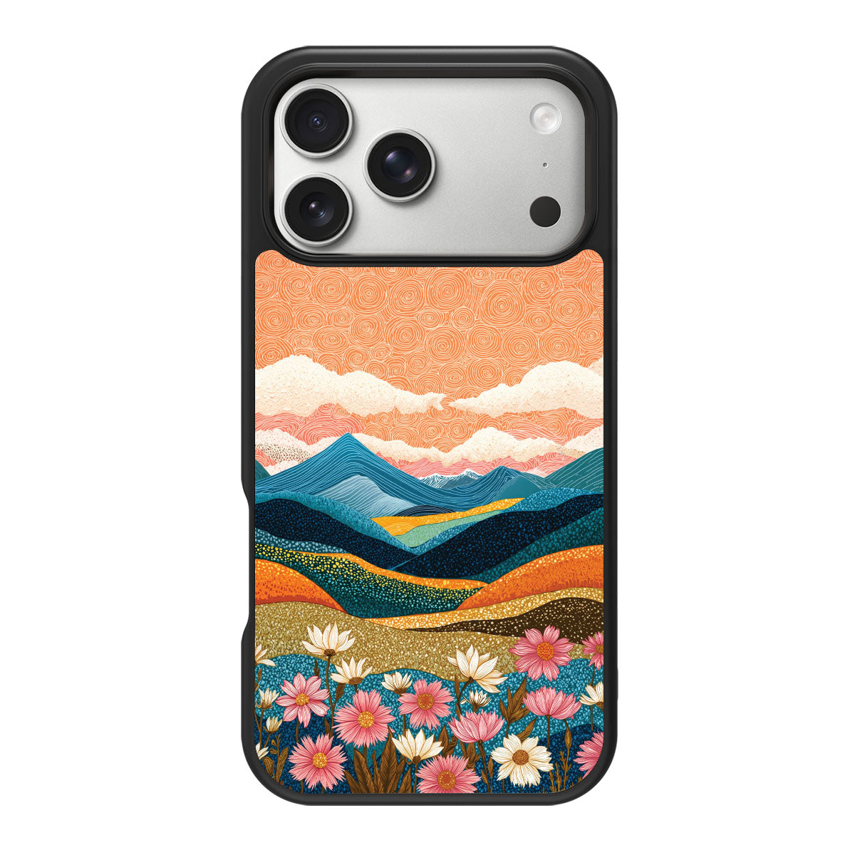 Sunset Designer iPhone 18 Pro Max Case – Soft Horizon | MagSafe
