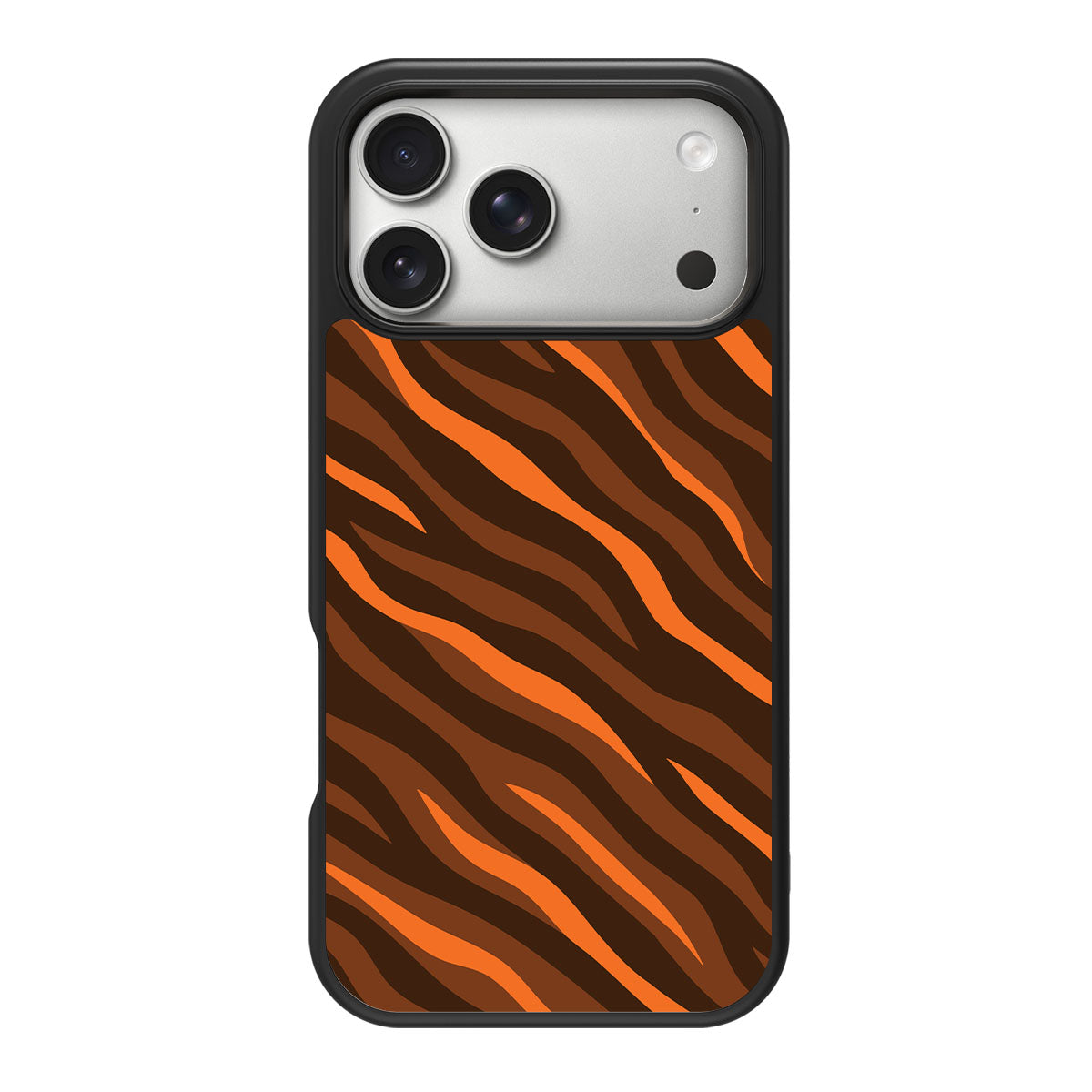 Animal Print Designer iPhone 18 Pro Max Case – Tiger Trace | MagSafe